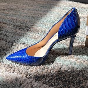 Blue Jessica Simpson heels